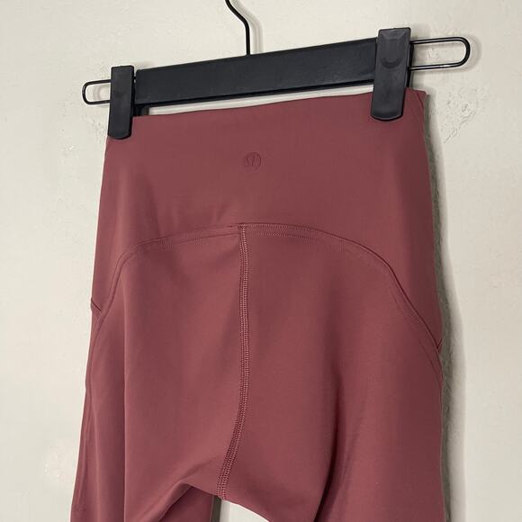 Lululemon InStill High-Rise Tight 25" in Smokey Red - Size 0 - Picture 5 of 7